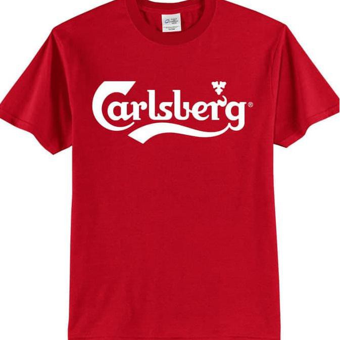 Sale Kaos Baju Obral Combed 30S Distro Carlsberg Sponsor Liverpool Bigreds Terbaru