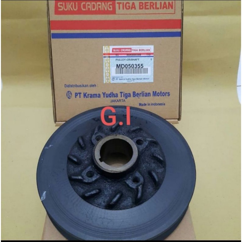 Pully Kruk As Poli Ker As Pulley Crankshaft Mitsubishi L300 Diesel Lama Old L038