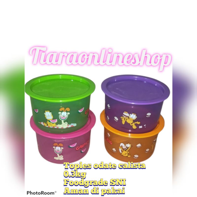 Toples Calista odate 0.3kg/ toples kue SNI foodgrade