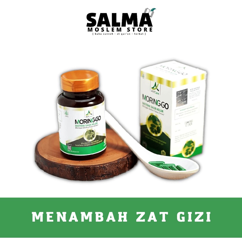 

Kapsul Moringgo Obat Herbal Penambah Zat gizi