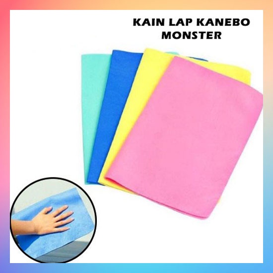 Lap Kanebo MAGIC TOWEL 20x30 cm Lembaran Microfiber Kain Serbaguna Dapur Mobil Motor