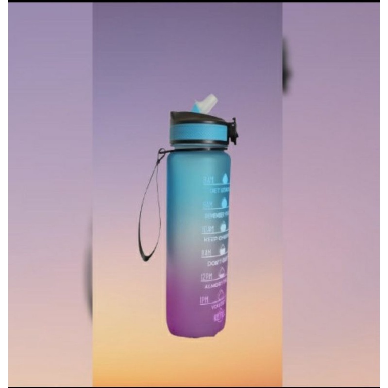 Botol Minum 1 Liter Botol Minum Gradasi Botol Motivasi