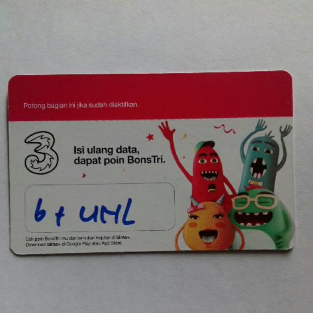 ãVOCERã TRI 6gb unlimited LOKAL | Shopee Indonesia
