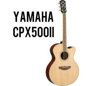 gitar yamaha folk cpx500ii ( string steel ) dilengkapi pickup system