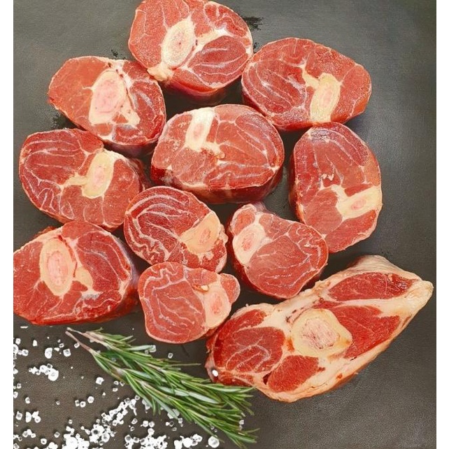 

➻ DAGING BETIS KAMBING IMPORT PREMIUM BERTULANG LAMB SHANK 500GR HALAL ✽