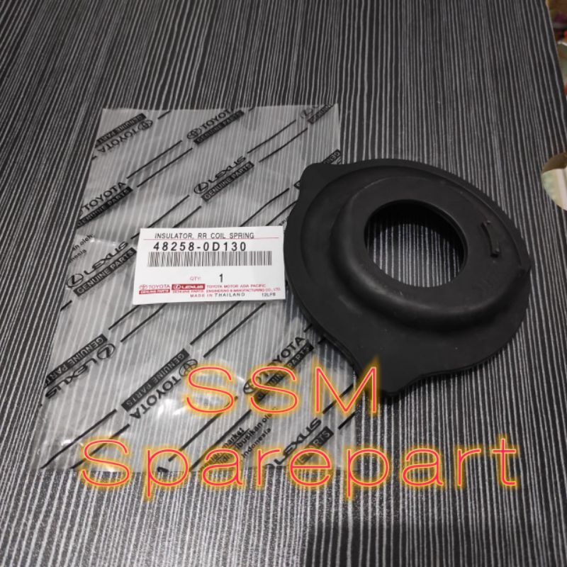 Karet Tatakan Bawah Per Keong Shock Belakang All New Yaris 2014-2017 original