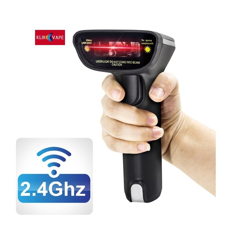 Barcode Scanner EPPOS 1D - EP6708WL Wireless klikvapebandung