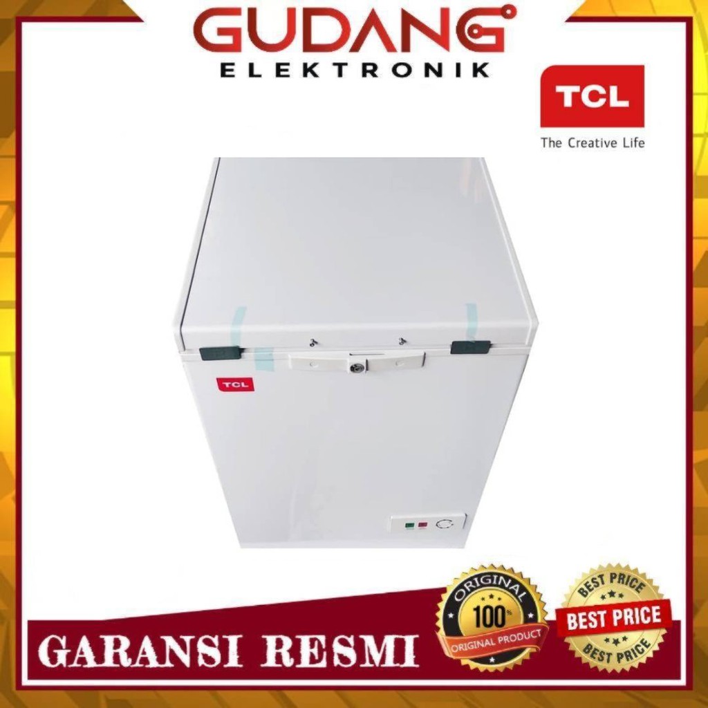 FREEZER BOX TCL TCF-100YID 100L CHEST FREEZER TCL TCF 100 YID