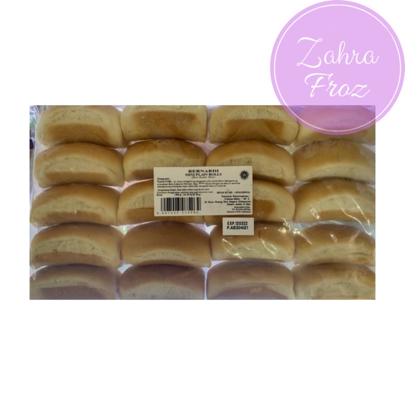 

BERNARDI ROTI HOT DOG MINI ISI 20 PCS