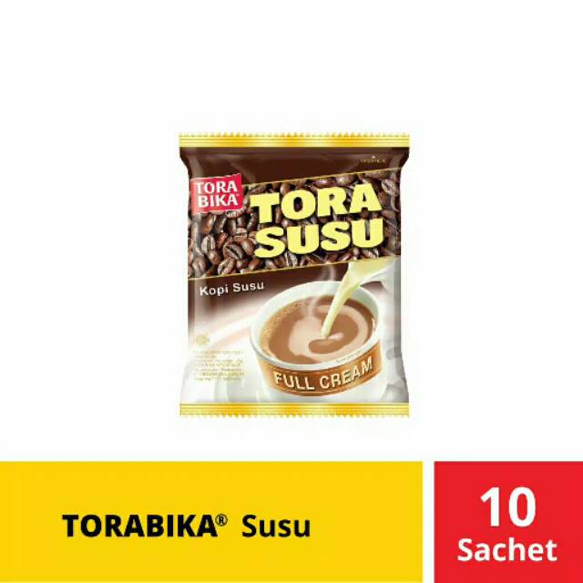 

Torabika Tora Susu Renceng 10 Sachet @28 Gr - Kopi