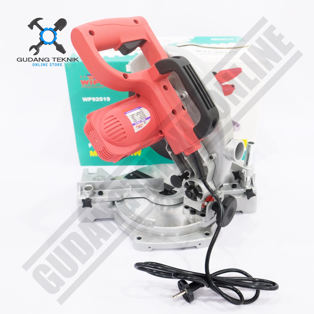 Mitter Saw 7&quot; WIPRO WP92519 / Gergaji Pigora Miter saw 7 Inch WP 92519 - Mesin Mitre Saw WIPRO