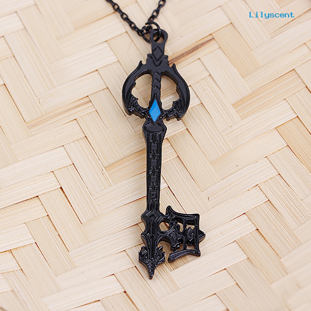 Kalung Dengan Liontin Anime Kingdom Hearts Oblivion Keyblade Untuk Pria Dan Wanita