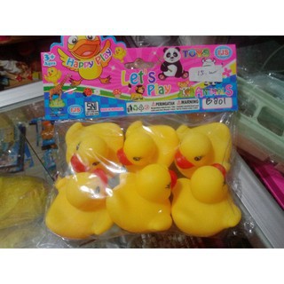 mainan anak bebek cit isi 6pcs