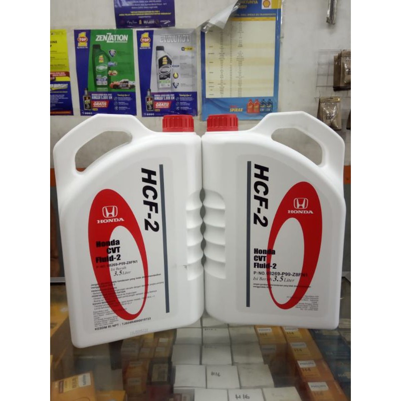 Jual Oli Transmisi Honda Hcf Cvt Fluid Liter Original Indonesia Shopee Indonesia