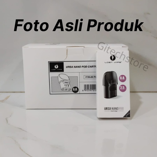 Catridge Ursa Nano Catridge Ursa Baby Authentic Cartridge Ursa Nano Cartridge Ursa Baby Original Per Pcs