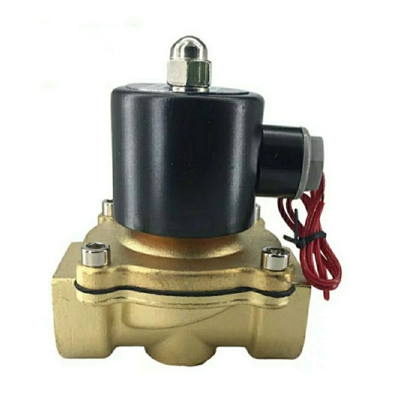 Solenoid Valve 1/4 3/8 1/2 Inch 220V 24VDC Solenoid Valve Air Minyak ...