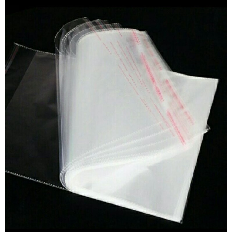 Jual Plastik Opp 25x3516100 Lembarplastik Opp Seal Lem Packing Baju Per 100pcs Standard 1941