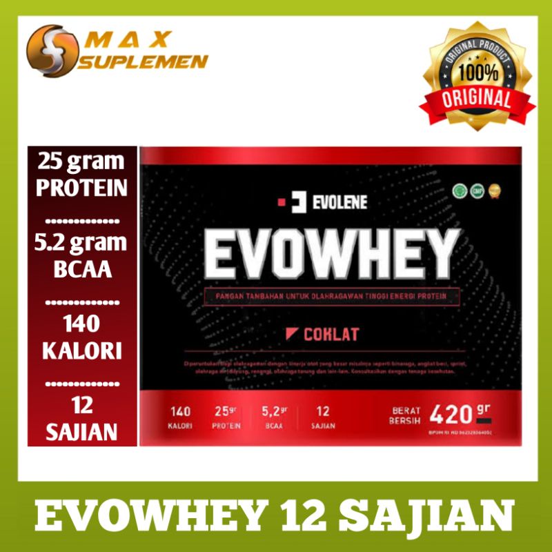 Whey evolene whey protein evolene 456gram 456 gr