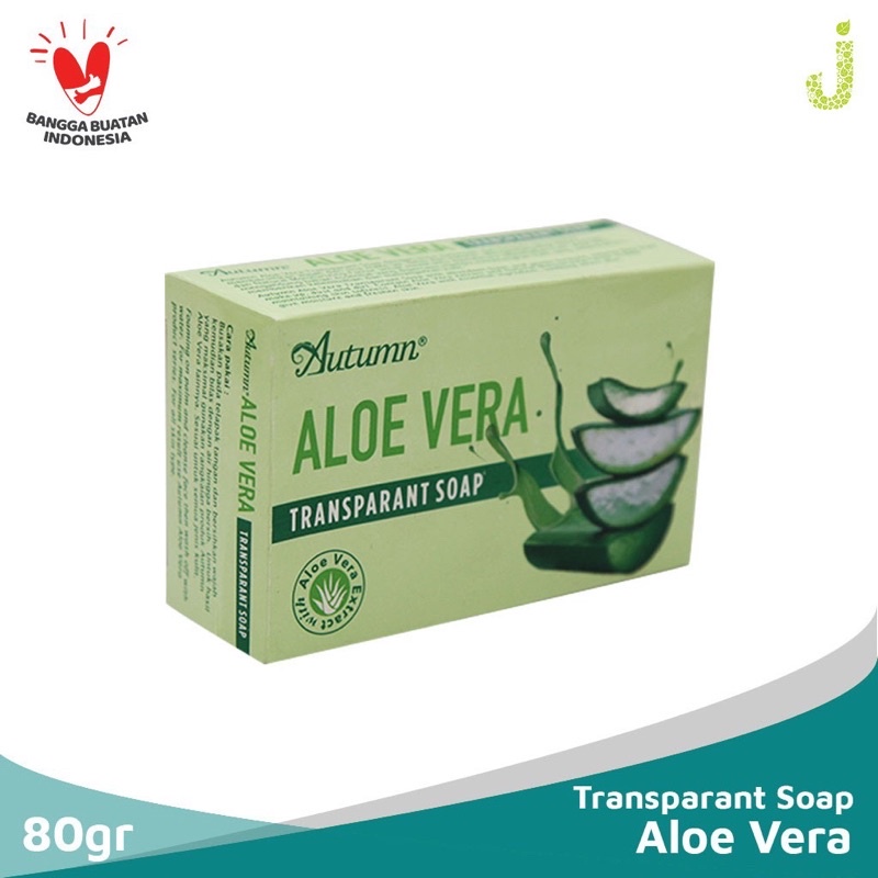 PROMO TRANSPARANT SOAP ALOE VERA 80GRAM