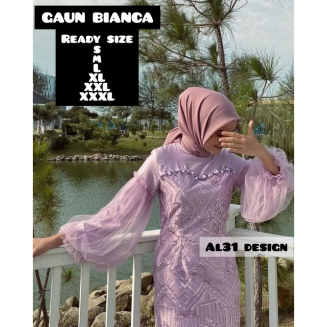 BIANCA DRESS/ DRESS TULLE / DRESS DUYUNG / TILE MAXI / BRUKAT MAXI / MERMAID DRESS BRUKAT