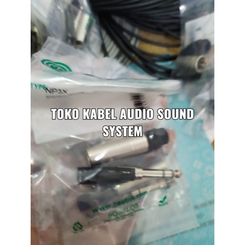 neutrik NP3X Jack stereo neutrik original