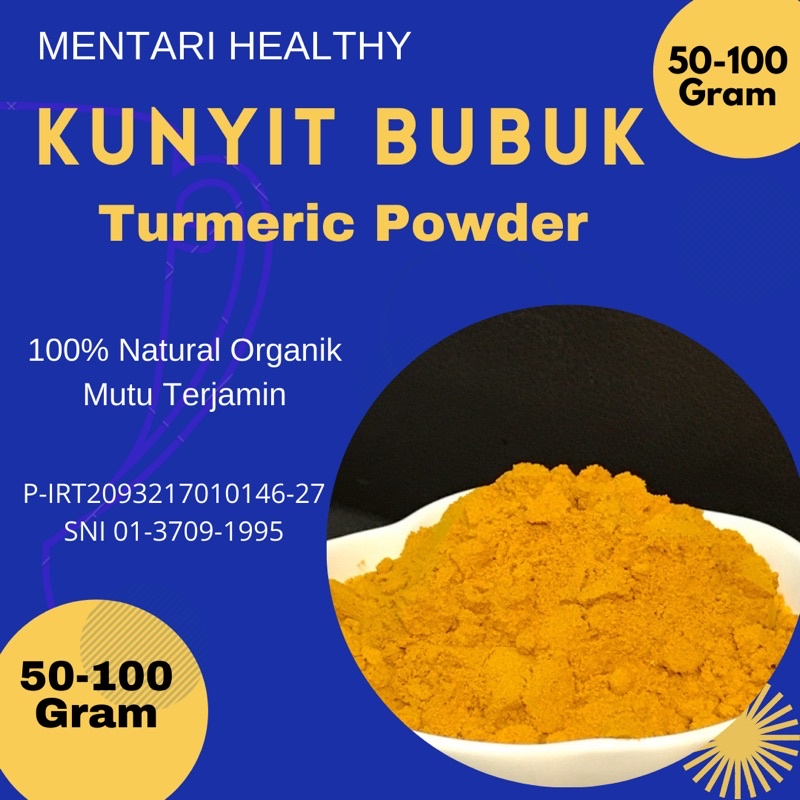 Kunyit Bubuk 50gr / Ground Turmeric 50gr