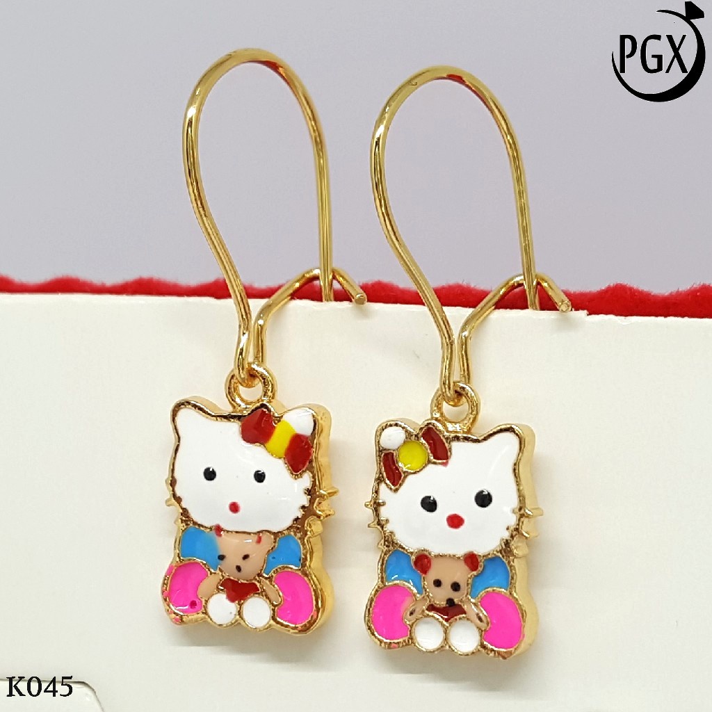 PGX Anting Anak Xuping Aksesoris Perhiasan Lapis Emas Premium - K045