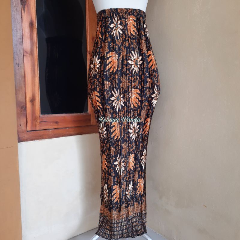 Rok Plisket Batik / Sewek / Rok Prisket Akad / Rok Pengantin / Rok Wisuda / Rok Pager Ayu