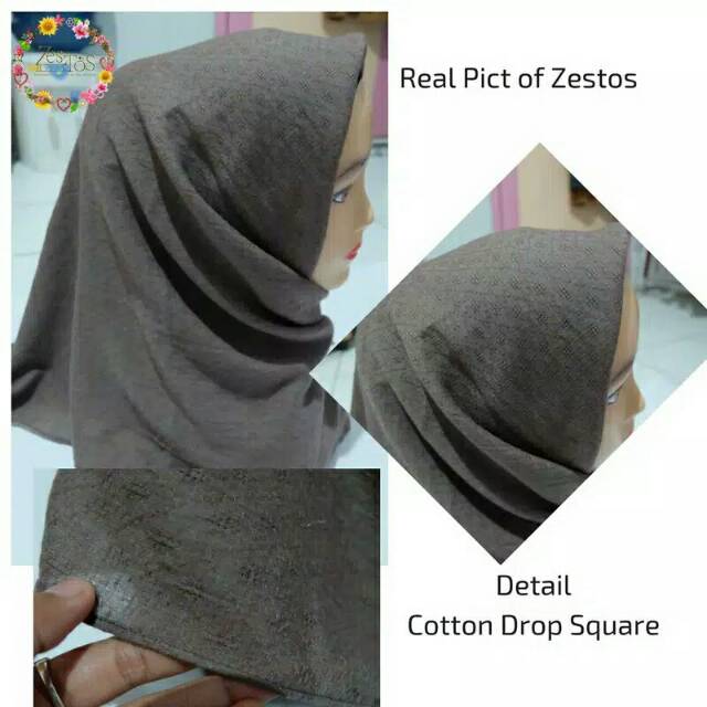 Hijab cotton drop