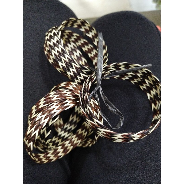 gelang dayak gelang simpai asli kalimantan gelang anyaman