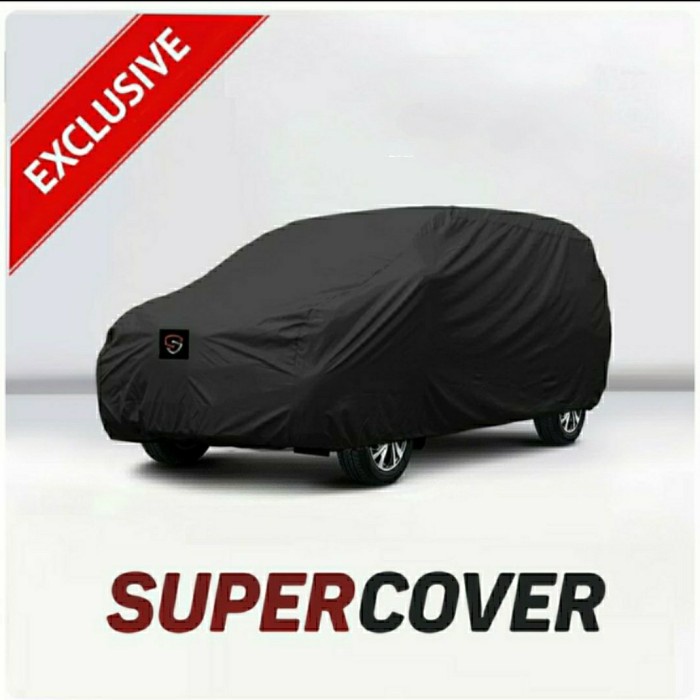 Sarung mobil Super Cover cover mobil Honda BRV Anti Air murah - Hitam