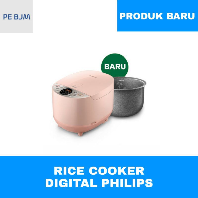 RICE COOKER DIGITAL PHILIPS 1.8 LITER - HD 4515 - GARANSI RESMI