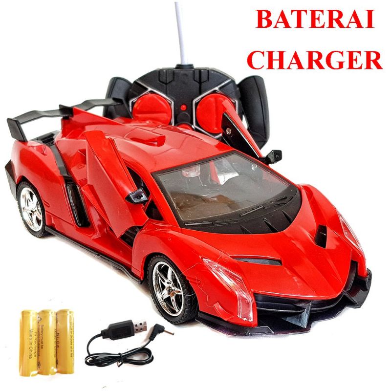 Mobil Remote Lamborghini Baterai Cas