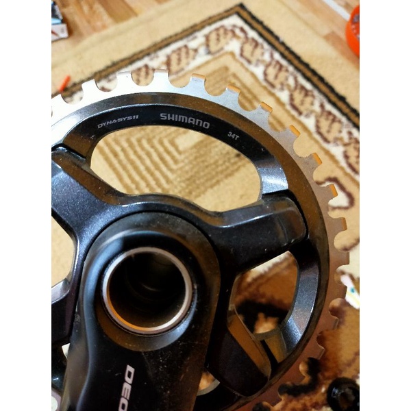 Crank single Shimano Deore XT FC M8000 34T