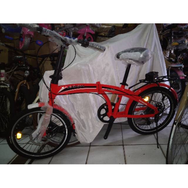 Sepeda Lipat Exotic 2026 MK Disc Brake Cakram 20inch