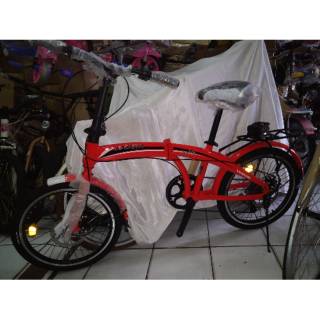  Sepeda  Lipat Exotic  2026 MK Disc Brake Cakram 20inch 