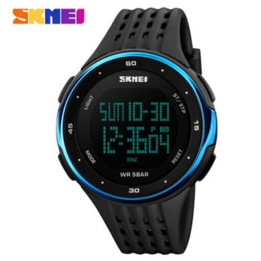 SKMEI 1219 Jam Tangan Wanita Digital Dual Time Anti Air WK-SBY