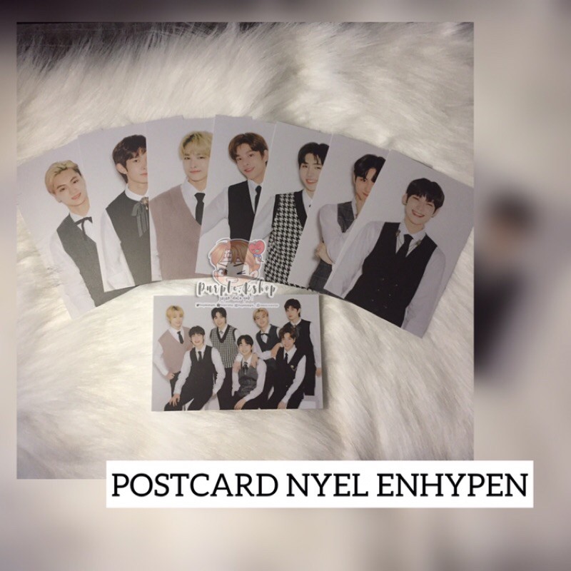 

READY STOCK OFFICIAL POSTCARD NYEL ENHYPENL