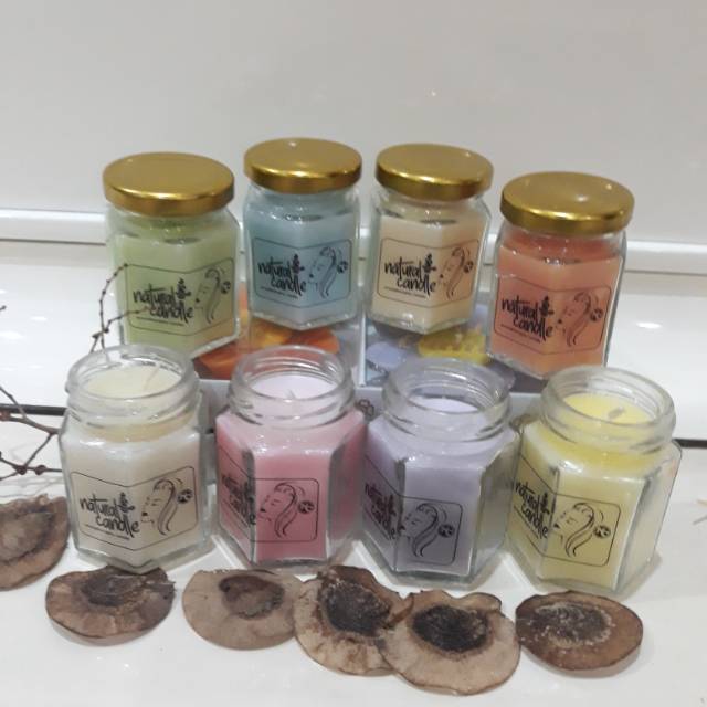 Lilin Wangi/Lilin Hias  Souvenir Pernikahan