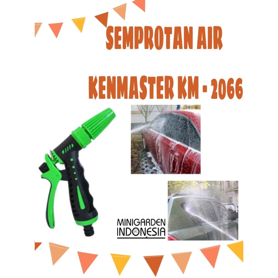 SEMPROTAN AIR PLASTIK MODEL LURUS KENMATSER KM 2066 ALAT SIRAM TAMAN