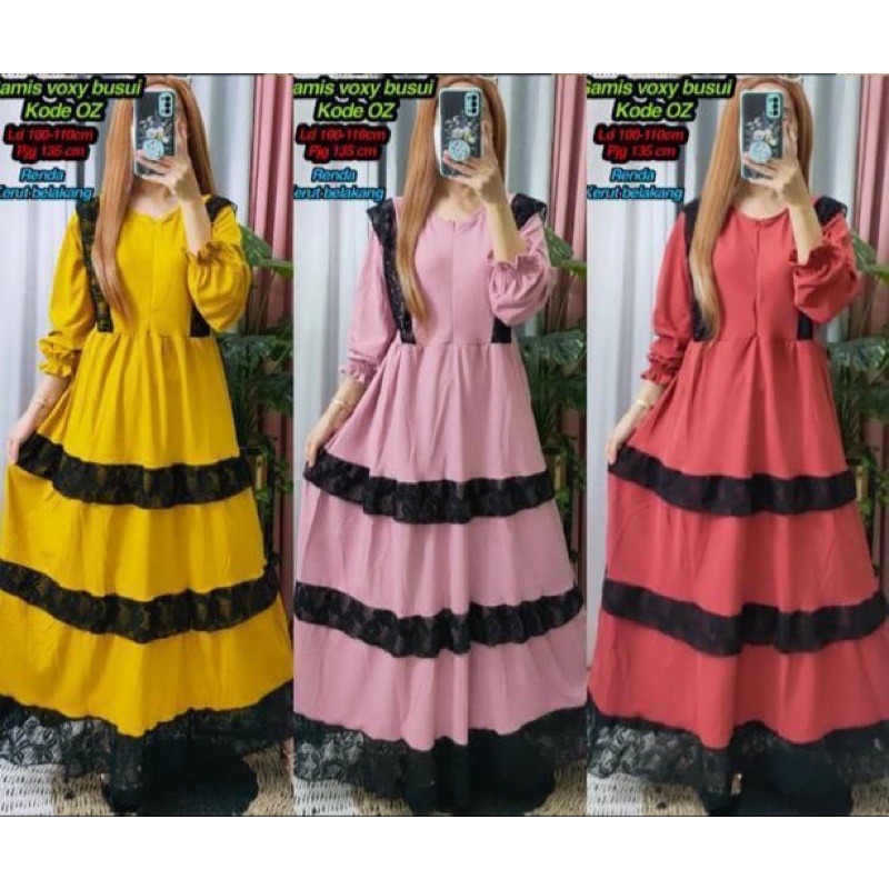 gamis voxy busui seri oz