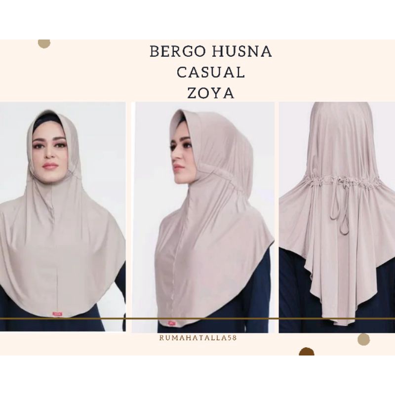 ZOYA HIJAB INSTAN HUSNA CASUAL