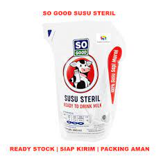 

Susu Sapi Steril Pouch So Good 200ml