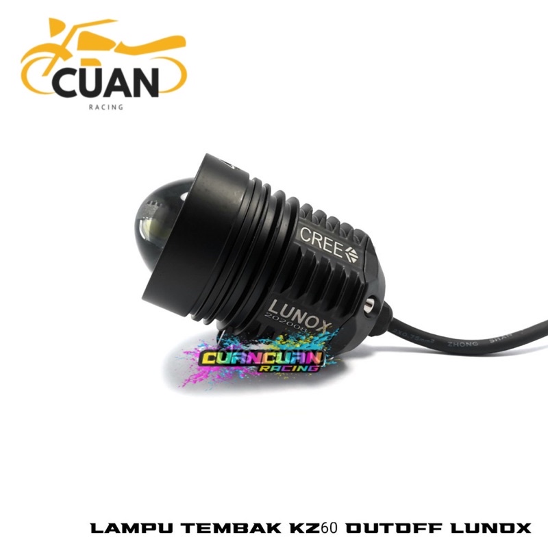 Lampu Tembak Lensa Cembung LED Waterproof Cut Off