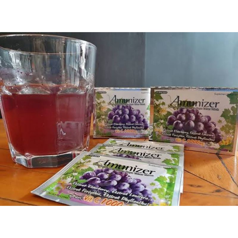 AMUNIZER SACHET / Amunizer Vit C 1000mg Sachet / Vitamin C 1000 mg / Promo Amunizer Drink