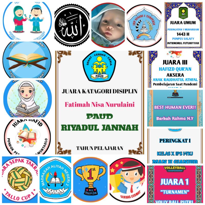

STICKER/LOGO/PIALA/FREE PITA