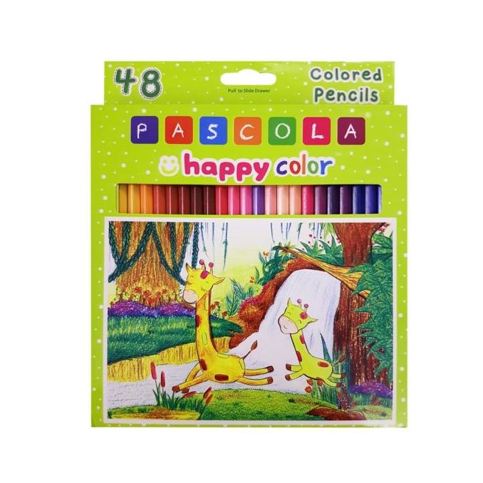 

PASCOLA HAPPY COLOR PENCIL 48 / SET