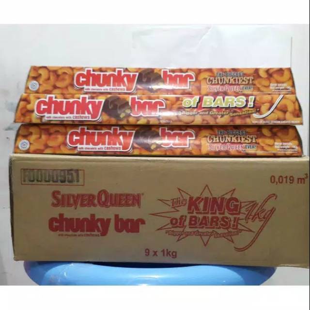 Silver Queen Jumbo 1kg Chunky Bar King Limited Edition Shopee Indonesia