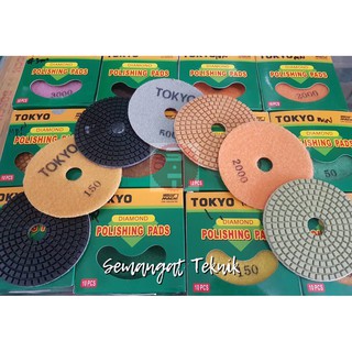 DIAMOND POLISHING PAD 4" TOKYO | Shopee Indonesia