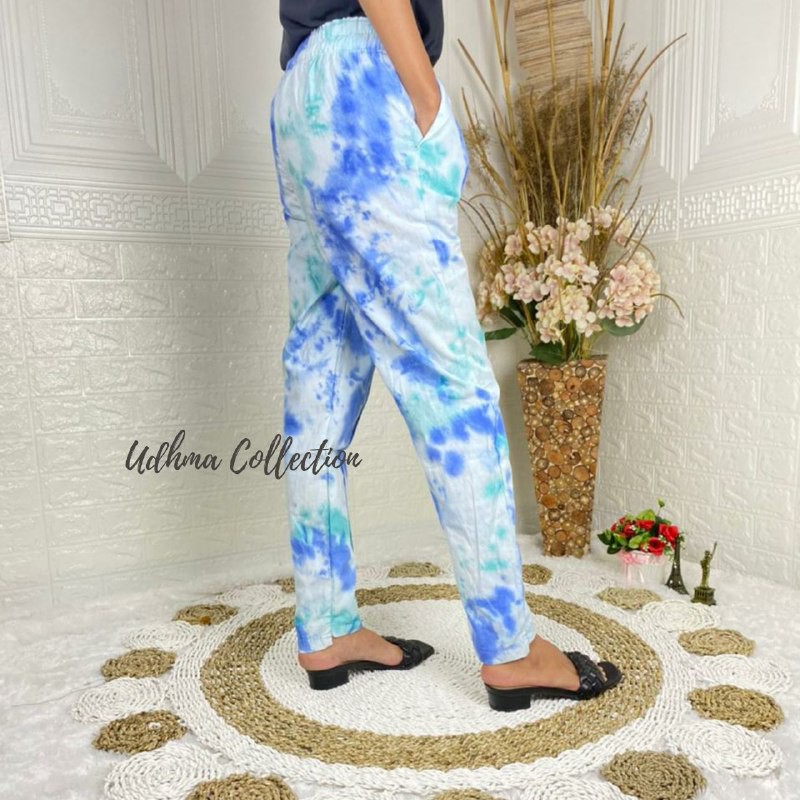 CELANA BAGGY PANTS MOTIF TIEDYE / (BISA COD) CELANA WANITA MOTIF TIE DYE